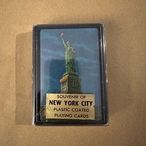 Vintage Souvenir of New York City Playing Cards